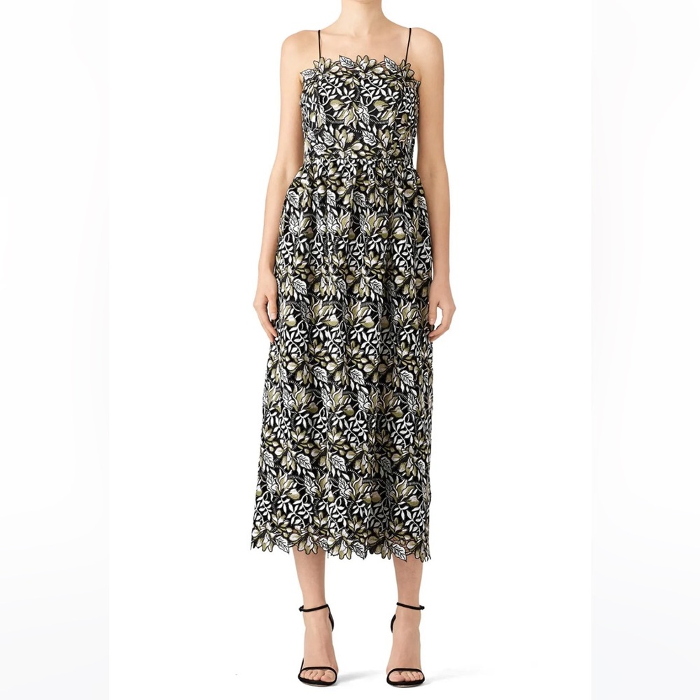 Monique Lhuiller Garden Lace Dress Size 14 - Picture 5 of 5